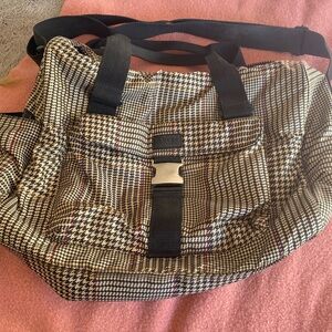 Ralph Lauren houndstooth bag vintage